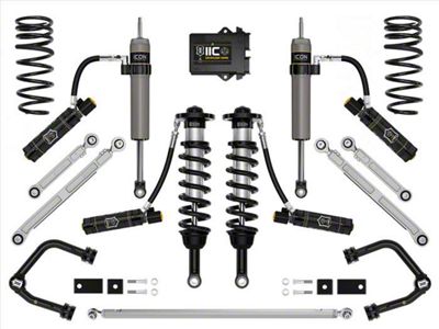 ICON Vehicle Dynamics 2 to 3.50-Inch TRD Suspension Lift System with Tubular Upper Control Arms; Stage 14 (22-25 Tundra w/o Load-Leveling Air System, Excluding TRD Pro)