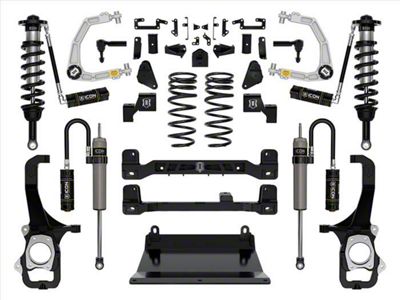 ICON Vehicle Dynamics 6-Inch Suspension Lift System with Billet Upper Control Arms; Stage 4 (22-25 Tundra w/o AVS System & Load-Leveling Air System)