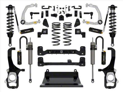 ICON Vehicle Dynamics 6-Inch Suspension Lift System with Billet Upper Control Arms; Stage 6 (22-25 Tundra w/o AVS System & Load-Leveling Air System)
