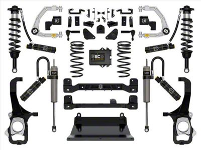 ICON Vehicle Dynamics 6-Inch Suspension Lift System with Billet Upper Control Arms; Stage 8 (22-25 Tundra w/o AVS System & Load-Leveling Air System)
