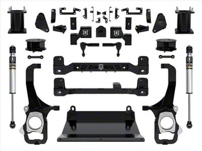 ICON Vehicle Dynamics 6-Inch Suspension Lift System; Stage 1 (22-25 Tundra w/o AVS System & Load-Leveling Air System, Excluding TRD Pro)