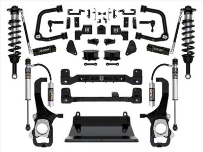 ICON Vehicle Dynamics 6-Inch Suspension Lift System with Tubular Upper Control Arms; Stage 3 (22-25 Tundra w/o AVS System & Load-Leveling Air System)