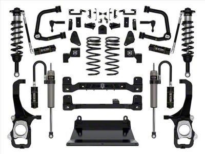 ICON Vehicle Dynamics 6-Inch Suspension Lift System with Tubular Upper Control Arms; Stage 4 (22-25 Tundra w/o AVS System & Load-Leveling Air System)