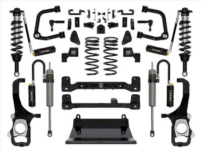 ICON Vehicle Dynamics 6-Inch Suspension Lift System with Tubular Upper Control Arms; Stage 6 (22-25 Tundra w/o AVS System & Load-Leveling Air System)