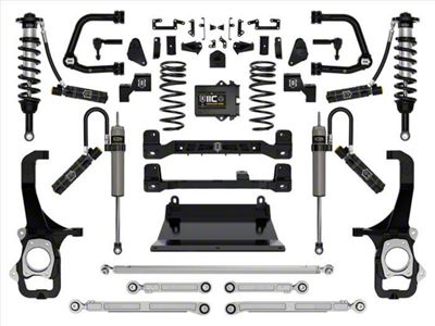 ICON Vehicle Dynamics 6-Inch Suspension Lift System with Tubular Upper Control Arms; Stage 9 (22-25 Tundra w/o AVS System & Load-Leveling Air System)