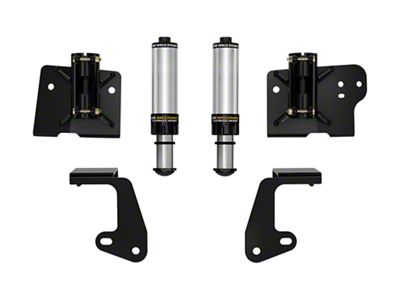 ICON Vehicle Dynamics Rear Hydraulic Bump Stop Kit for 3 to 5-Inch Lift (22-25 Tundra w/o Load-Leveling Air System)