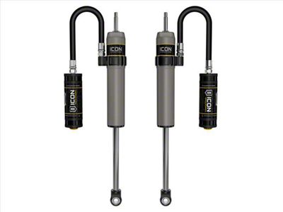 ICON Vehicle Dynamics V.S. 2.5 Series Rear Remote Reservoir Shocks for 3 to 3.50-Inch Lift (22-25 Tundra w/o AVS System & Load-Leveling Air System)