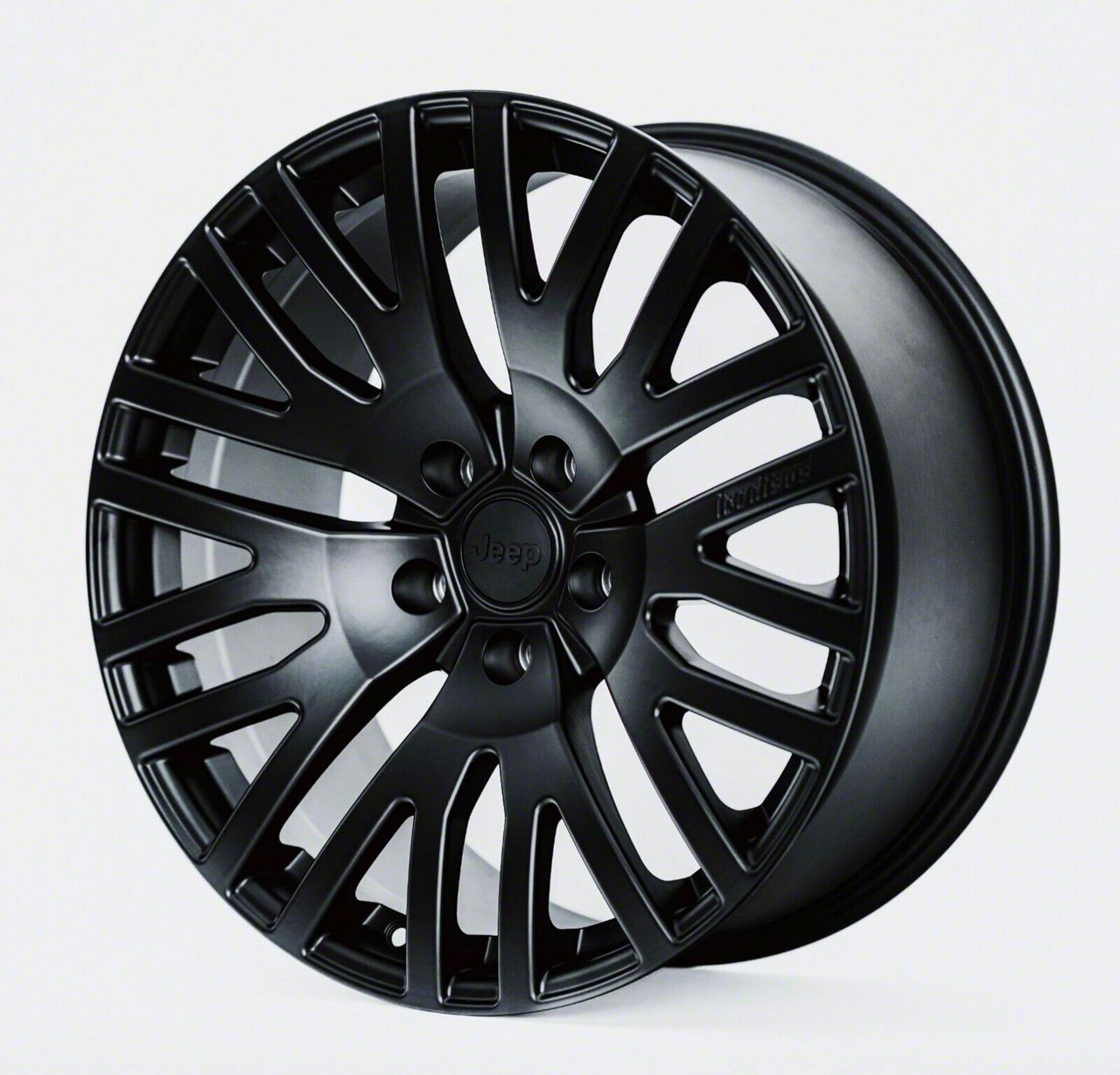 Iconisus Forged Jeep Wrangler ICON Satin Black Wheel; 20x9.5