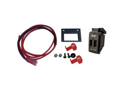 ICS FAB USB Charger Mount with 4.8A Dual USB Charger (10-24 4Runner)