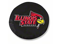 Illinois State University Spare Tire Cover; Black (66-18 Jeep CJ5, CJ7, Wrangler YJ, TJ & JK)