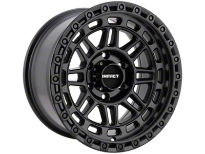 Impact Wheels 8806 Satin Black 6-Lug Wheel; 17x9; 0mm Offset (03-09 4Runner)