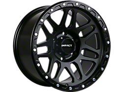 Impact Wheels 883 Satin Black 6-Lug Wheel; 17x9; -12mm Offset (21-26 Bronco, Excluding Raptor)