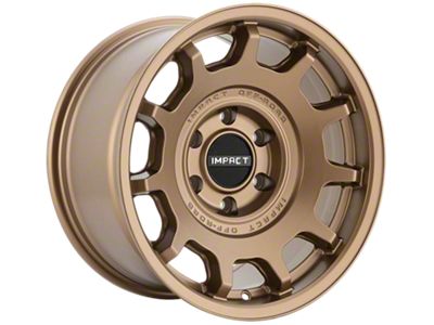 Impact Wheels 8807 Bronze Wheel; 17x9; -12mm Offset (07-18 Jeep Wrangler JK)