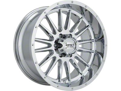 Impact Wheels 833 Chrome 6-Lug Wheel; 20x10; -12mm Offset (22-25 Tundra)