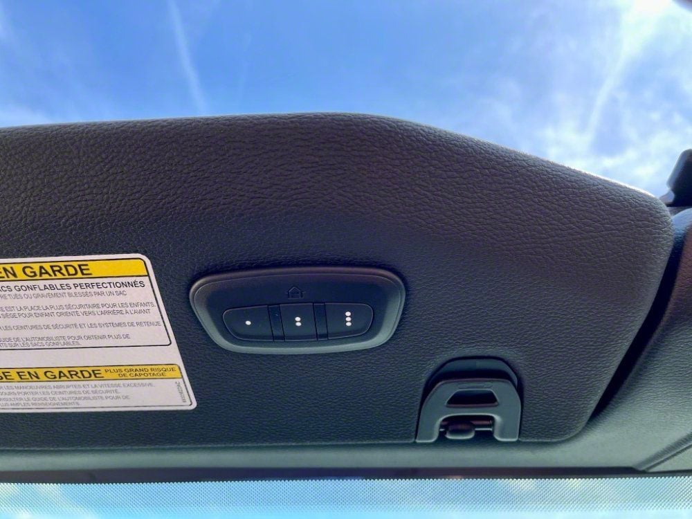 Infotainment Jeep Gladiator Factory OEM HomeLink Universal Garage Door Opener Visor Upgrade