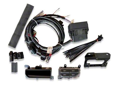 Infotainment Factory OEM AUX Switch Bank Programmer; Chrome Trim (20-24 Jeep Gladiator JT)