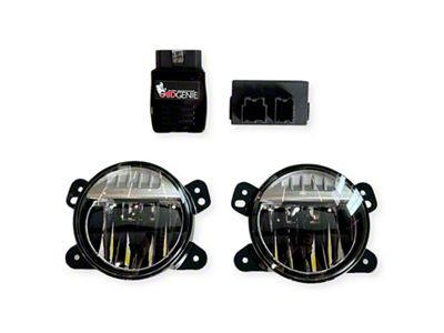 Infotainment Factory OEM Mopar LED Fog Lamp Upgrade (18-25 Jeep Wrangler JL Rubicon, Sahara)