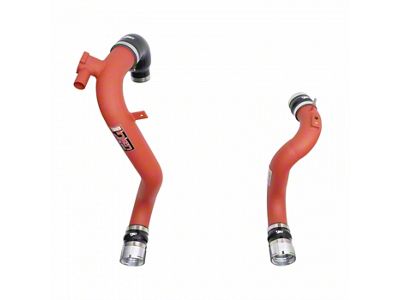 Injen SES Intercooler Pipes; Wrinkle Red (21-25 2.3L EcoBoost Bronco)