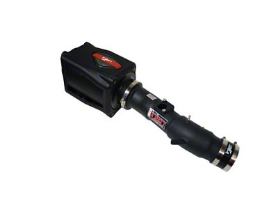Injen Power-Flow Cold Air Intake with Power-Flow Box; Wrinkle Black (05-11 4.0L Tacoma)