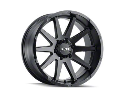 ION Wheels TYPE 143 Matte Black 6-Lug Wheel; 17x9; -12mm Offset (24-25 Tacoma)