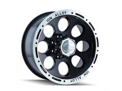 ION Wheels TYPE 174 Black Machined 6-Lug Wheel; 17x9; 0mm Offset (24-25 Tacoma)