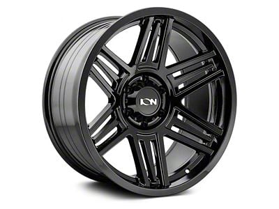 ION Wheels TYPE 147 Gloss Black Wheel; 17x9; 0mm Offset (20-25 Jeep Gladiator JT)