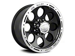 ION Wheels TYPE 174 Black Machined Wheel; 17x9 (20-24 Jeep Gladiator JT)