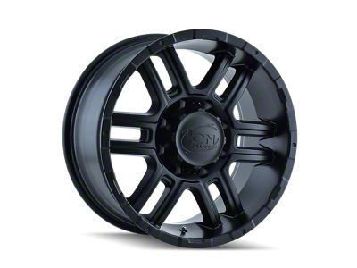 179 Matte Black Wheel; 16x8; 10mm Offset (99-04 Jeep Grand Cherokee WJ)