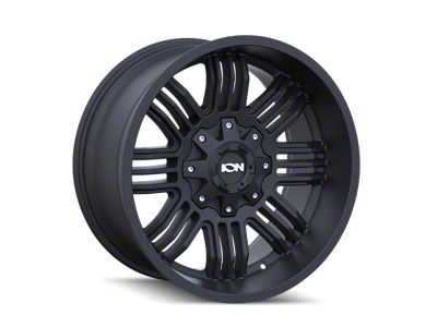 ION Wheels 144 Matte Black Wheel; 20x9; 0mm Offset (18-25 Jeep Wrangler JL)