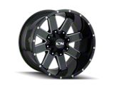 ION Wheels TYPE 141 Gloss Black Milled 6-Lug Wheel; 17x9; 18mm Offset (22-25 Tundra)