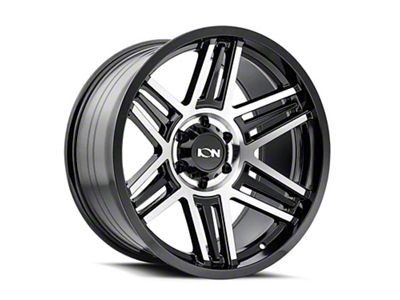 ION Wheels TYPE 147 Black Machined 6-Lug Wheel; 20x9; 0mm Offset (22-25 Tundra)
