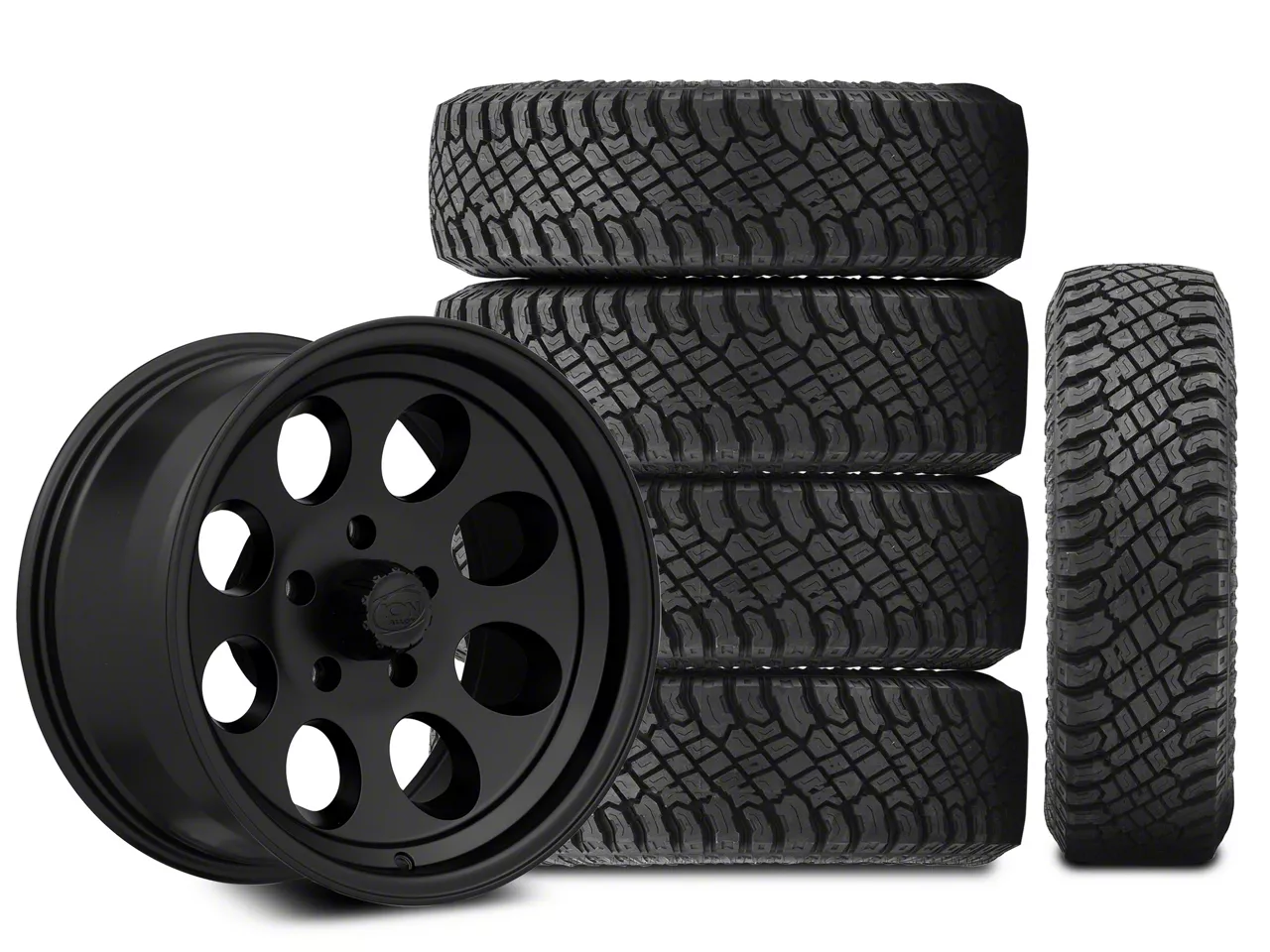 Fittipaldi Offroad Jeep Wrangler FT101 Gloss Black Machined