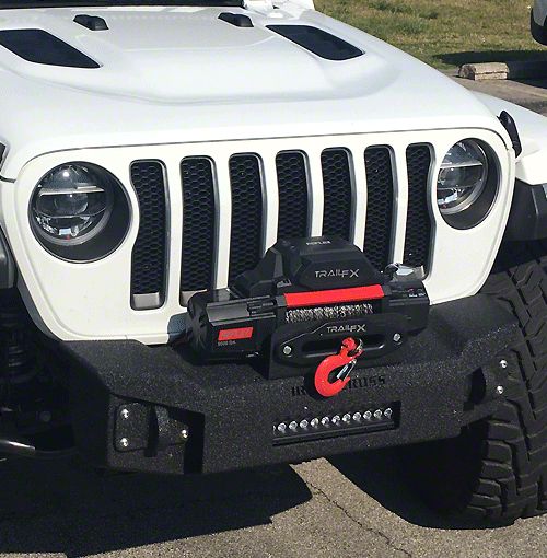 Iron Cross Automotive Jeep Gladiator Stubby Front Base Bumper; Matte