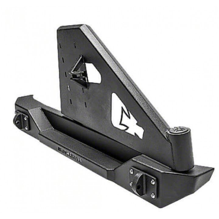 Iron Cross Automotive Jeep Wrangler Spare Tire Carrier; Matte Black GP