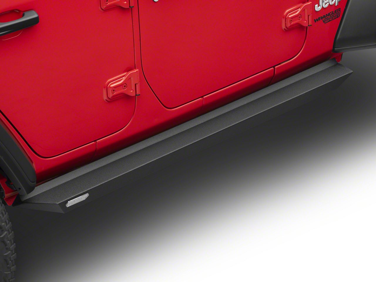 Iron Cross Automotive Jeep Wrangler Rocker Side Step Bars; Matte