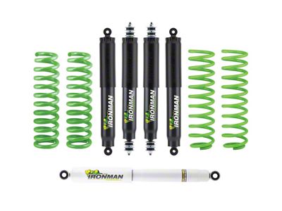 Ironman 4x4 2-Inch Foam Cell Pro Medium Load Suspension Lift Kit with Shocks (07-18 Jeep Wrangler JK 2-Door)