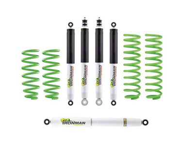 Ironman 4x4 2-Inch Nitro Gas Medium Load Suspension Lift Kit with Shocks (07-18 Jeep Wrangler JK 4-Door)