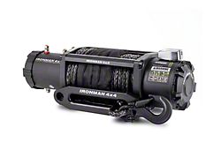 Ironman 4x4 Frontier 9,500 lb. Winch with Synthetic Rope (Universal; Some Adaptation May Be Required)