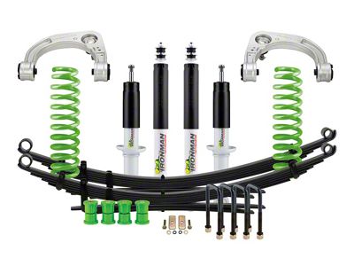 Ironman 4x4 3-Inch Nitro Gas Medium Load Suspension Lift Kit with Shocks; Stage 2 (05-23 Tacoma)