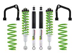 Ironman 4x4 3-Inch Nitro Gas Medium Load Suspension Lift Kit with Green Coil Springs and Shocks; Stage 2 (22-26 Tundra)