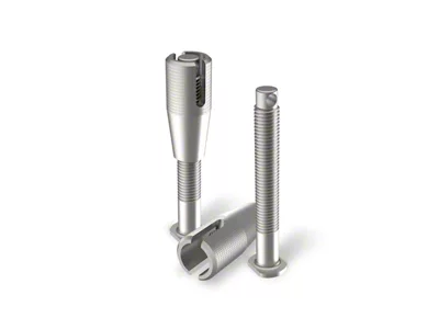 Ironman 4x4 Threaded Mounting Pins with Securing Nuts for Reco-Traks