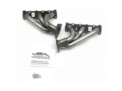 JBA 1-5/8-Inch Shorty Headers; Natural (05-19 4.0L Frontier)