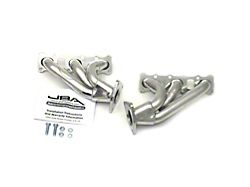 JBA 1-5/8-Inch Shorty Headers; Silver Ceramic (05-19 4.0L Frontier)
