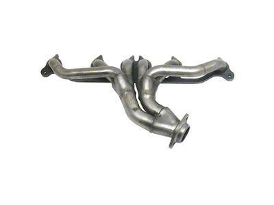 JBA 1-1/2-Inch Shorty Header; Natural (91-99 4.0L Jeep Wrangler YJ & TJ)