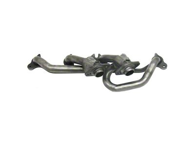 JBA 1-1/2-Inch Shorty Header; Natural (00-06 4.0L Jeep Wrangler TJ)