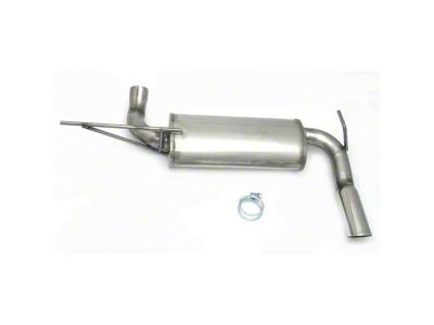 JBA Axle-Back Exhaust with Chrome Tip (07-18 Jeep Wrangler JK)