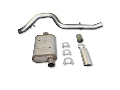 JBA Cat-Back Exhaust with Polished Tip (97-99 Jeep Wrangler TJ)