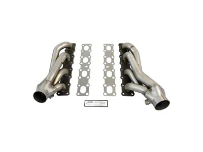 JBA 1-5/8-Inch Shorty Headers; Natural (04-15 Titan)