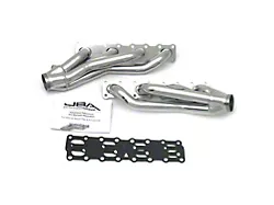 JBA 1-5/8-Inch Shorty Headers; Silver Ceramic (04-15 Titan)