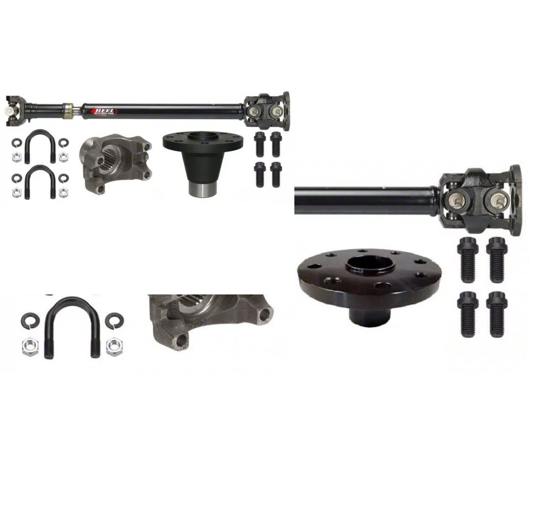 J.E. Reel Heavy Duty 1350 Double Cardan Front Driveshaft (20-26 3.6L Jeep  Gladiator JT Rubicon w/ Automatic Transmission)